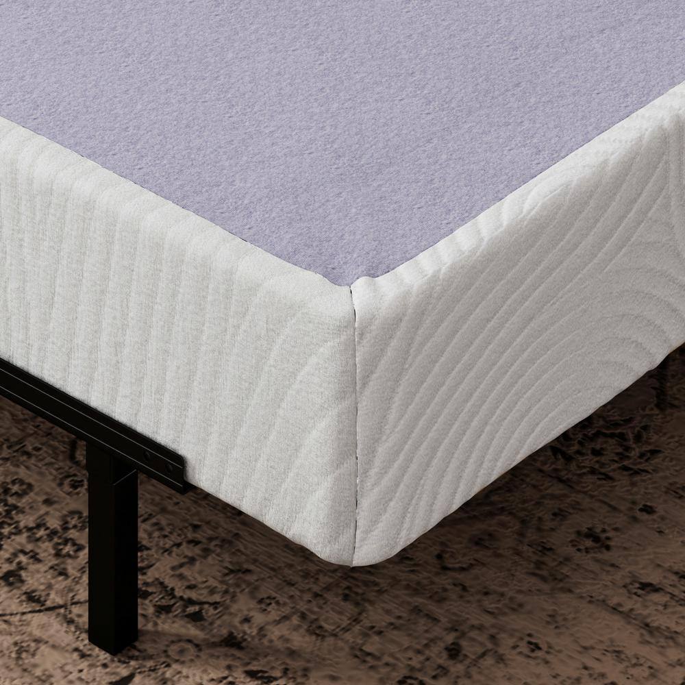 Full Size Bamboo and Wood Box Spring Mattress Foundation