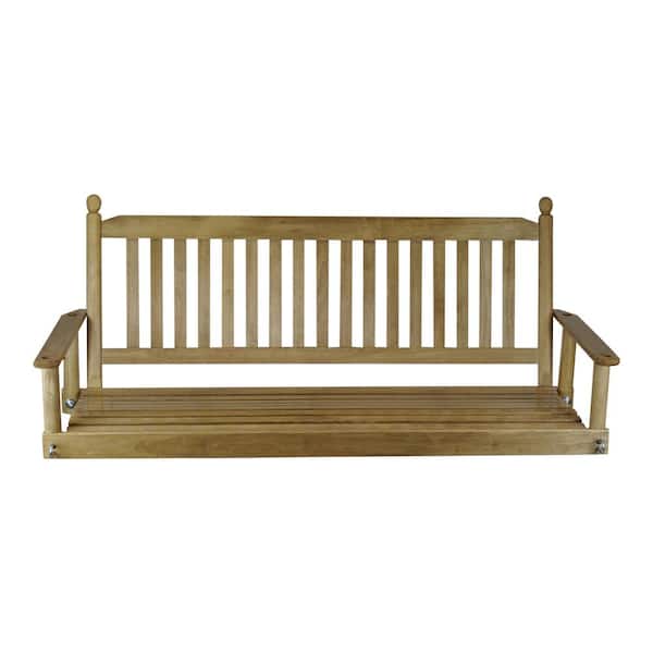 Unbranded Maple 5 ft. Porch Patio Swing