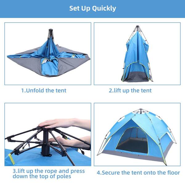 3 man camping outlet tents