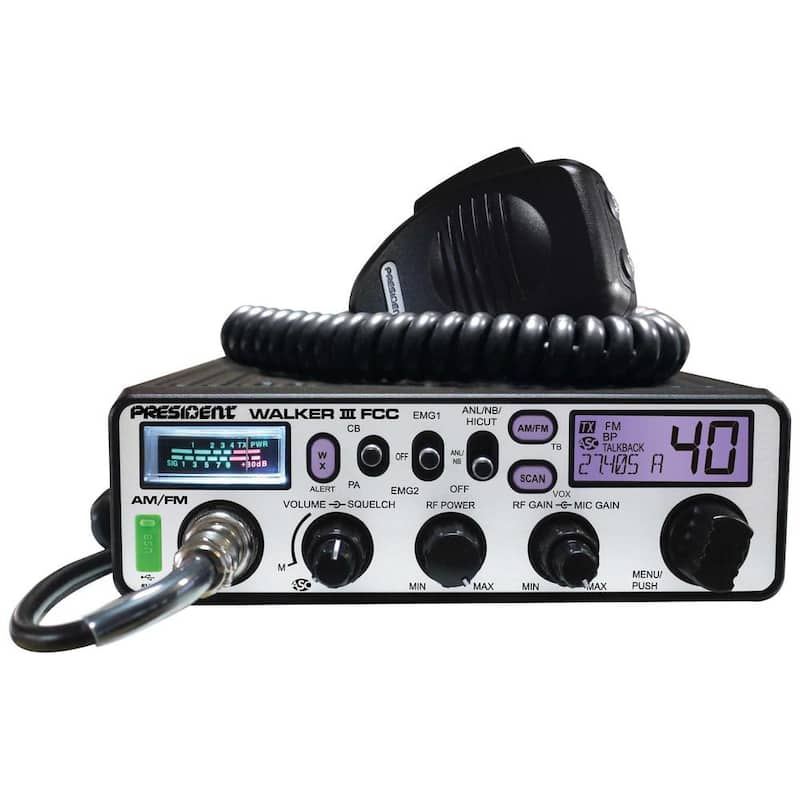 Walker III FCC AM/FM CB Radio