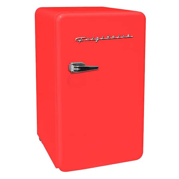 Frigidaire 3.2 cu. ft. Retro Mini Fridge in Red with freezer EFR372-RED ...