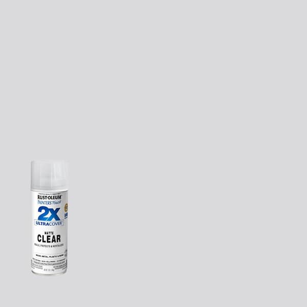 Rust-Oleum Painter's Touch 2X 12 oz. Matte Clear General Purpose Spray Paint (6-Pack)