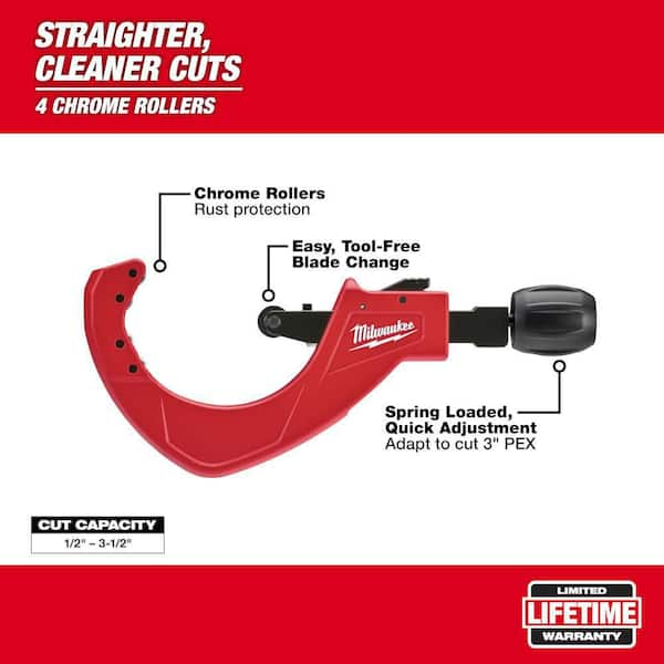 3-1/2 in. Quick Adjust Copper Tubing Cutter