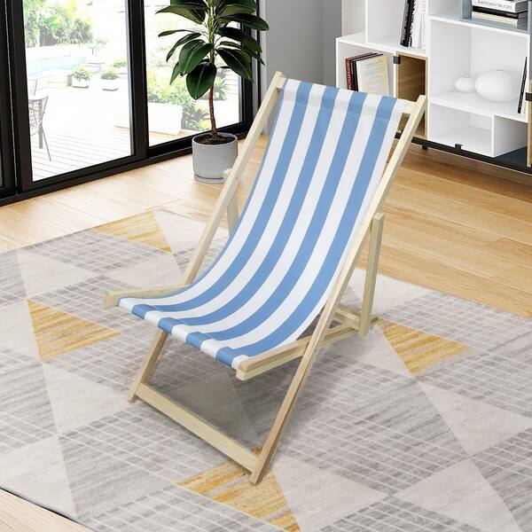 foldable floor beach chair