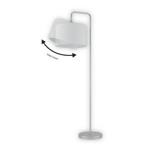 Silver Uplighter Floor Lamp Light Shade Tall Light 178cm Electric Main Lighting 