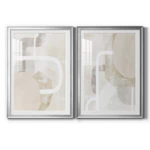 Quiet Affection I By Wexford Homes 2-Pieces Framed Abstract Paper Art Print 22.5 in. x 30.5 in.