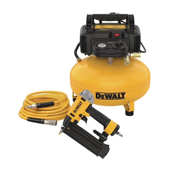 6 Gal. 165 PSI Portable Electric Pancake Air Compressor Combo Kit