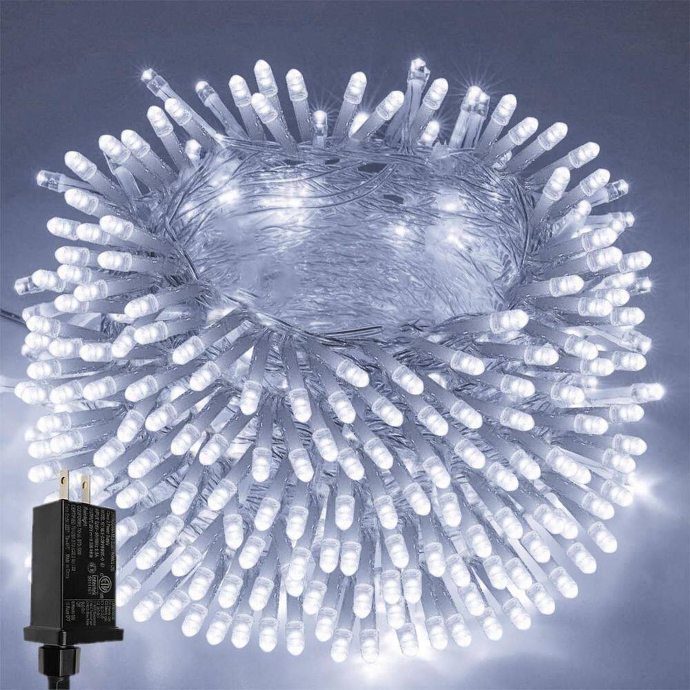 66 ft. Cool White String Lights Outdoor/Indoor, 200 LED Christmas Lights price history on PriceWatchPro