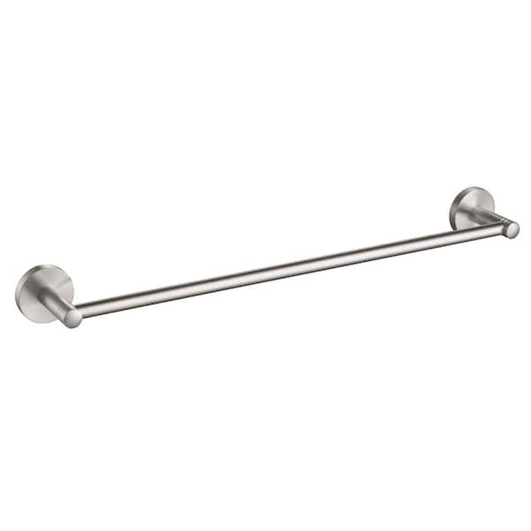 Elie 18 in. Bathroom Towel Bar in Brushed Nickel