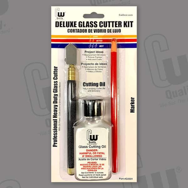 Contractors Wardrobe Glass Cutting Tool Kit