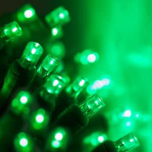 24 ft. 70-Light Green 5 mm LED Mini Light Set