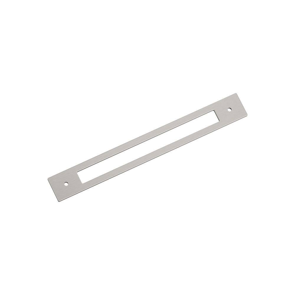 Medora 8-13/16 in. Center-to-Center Rectangle Satin Nickel Pull Cabinet Backplate price history on PriceWatchPro