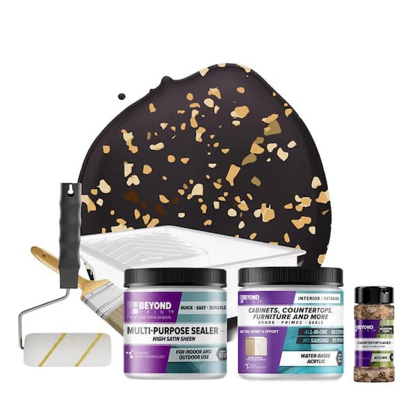 Licorice Countertop Kit with Autumn Flecks