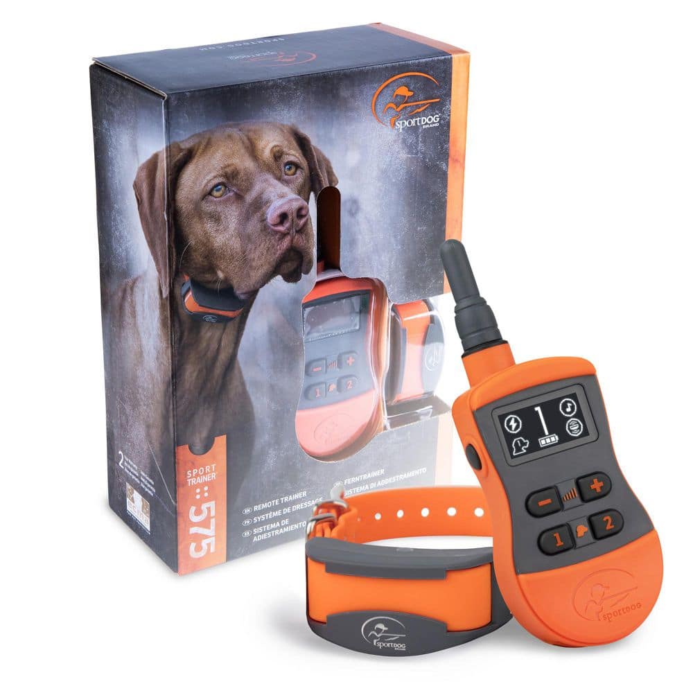 SportTrainer 575 Remote Trainer-Bright, Easy to Read OLED Screen-500 Yard Range-Tone, Vibration, and Static, Orange price history on PriceWatchPro
