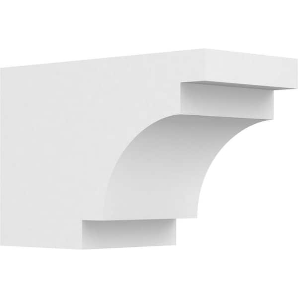 Ekena Millwork 6 in. x 8 in. x 12 in. Mediterranean PVC Rafter Tail Brace