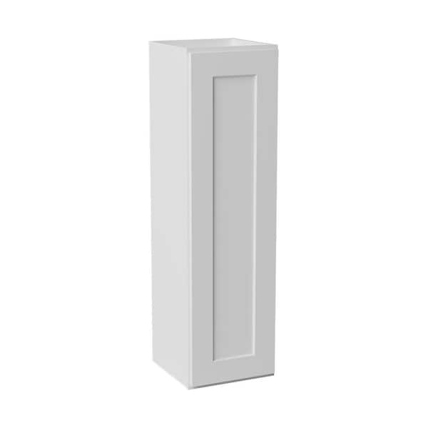 12 in. W x 12 in. D x 42 in. H Ready to Assemble Solid Wood Shaker Wall Kitchen Cabinet in White