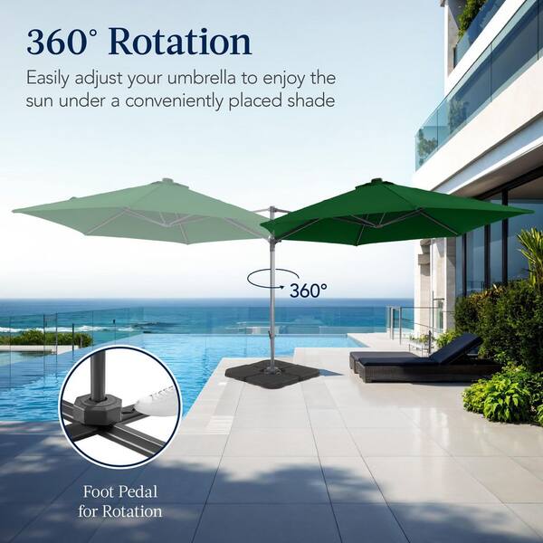 best patio umbrella for wind and sun Solbello Shade Enjoy more shade at the perfect angle as you adjust the canopy to block the sun all day long The 10 Best Patio Umbrellas