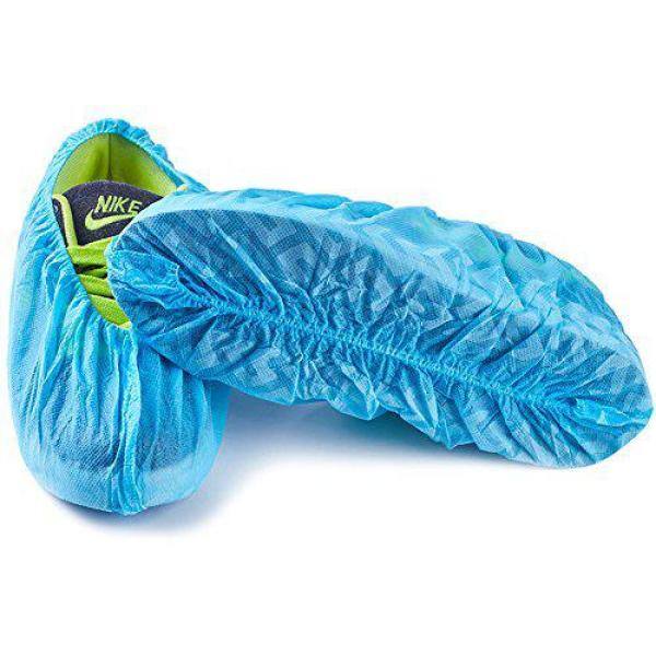 Blue Shoe Guys Premium Reusable Boot & Shoe Covers : Waterproof, Non-Slip,  Stretchable Up To US Men's 13 & All Women's Sizes - 2 Pairs BSG-REUSEOX 
