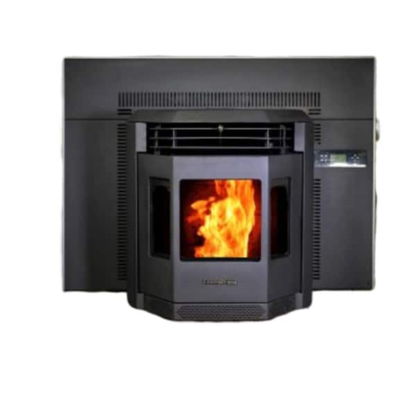 ComfortBilt 2800 sq. ft. EPA Certified Pellet Stove Fireplace Insert with a 47 lbs. Hopper