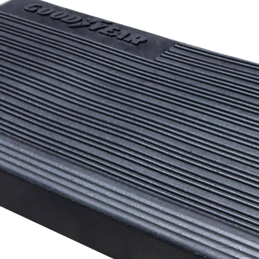 Goodyear Black Rubber Non-Slip Stair Treads 9.75" x 29.75" (6 Pack)