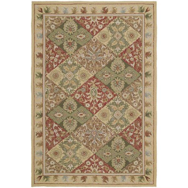 Kaleen Home and Porch Desoto Linen 7 ft. 6 in. x 9 ft. Area Rug