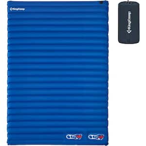 Blue 2-Person Inflatable Sleeping Pad