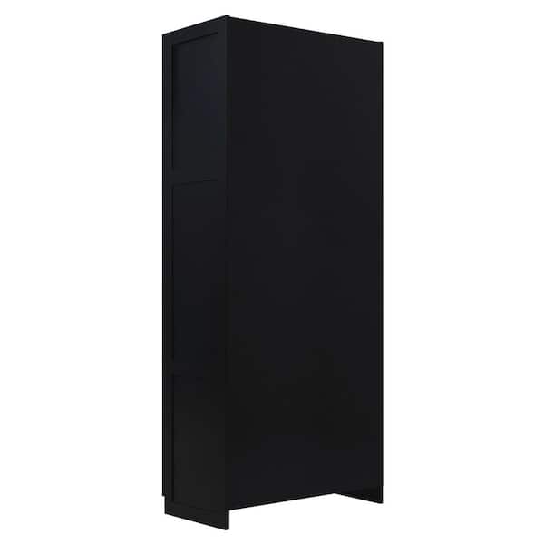 Choco closet◎　1207 Manhattan Comfort Cornelia Black 71.11 in. 2-Piece Modern