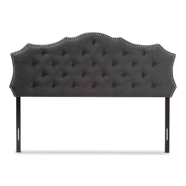 Baxton Studio Aurora Gray Queen Headboard