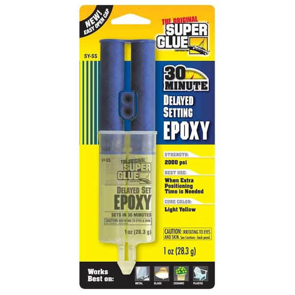 Super Glue 1 oz. Delayed Setting Epoxy (12-Pack)