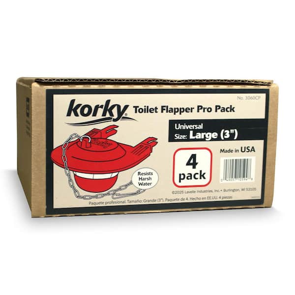 3 in. Premium Universal Toilet Tank Flapper Contractor Pack