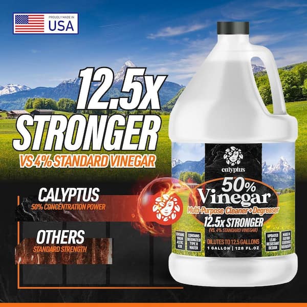 1 Gal. 50% Vinegar All-Purpose Cleaner 12.5X Concentrate (2-Pack)