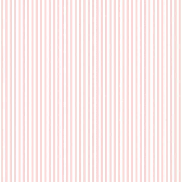 Unbranded Smart Stripes 3 Pink/White Shirt Stripe Matte Finish Non-Pasted Vinyl on Non-Woven Wallpaper Sample