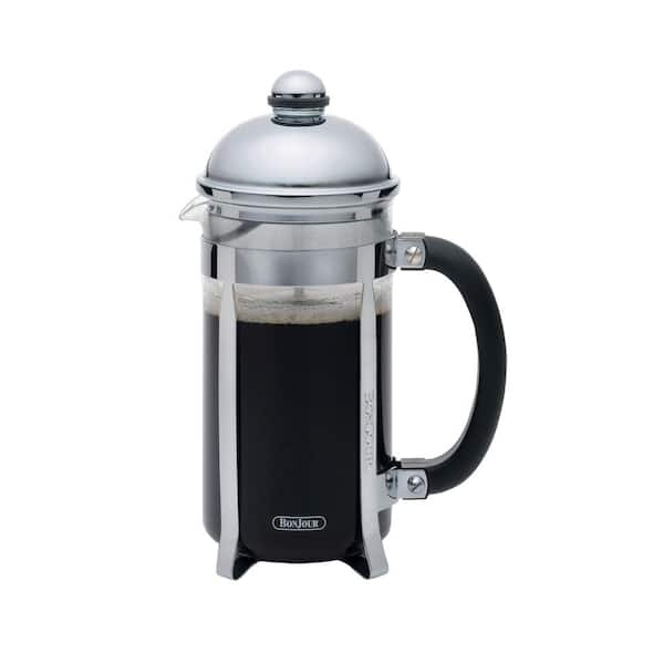 BonJour Maximus 8-Cup French Press in Stainless Steel