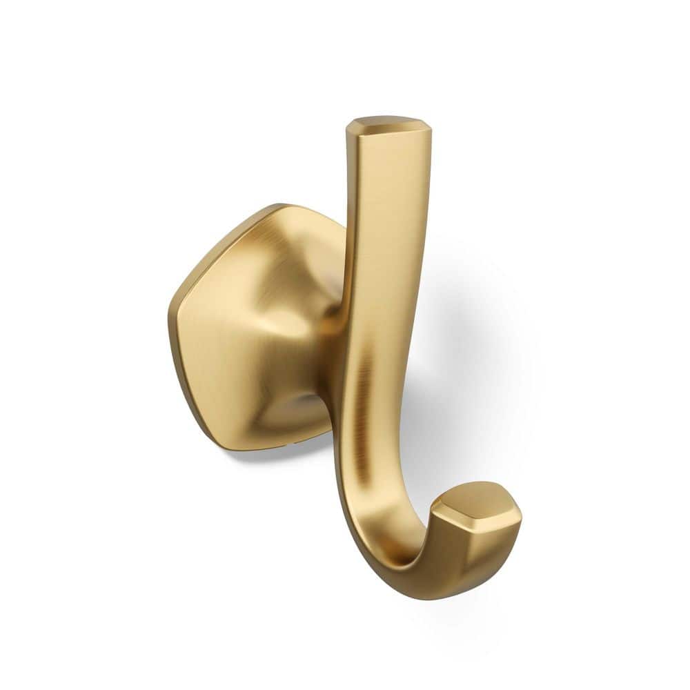 KOHLER Sundae J-Hook Robe in Vibrant Brushed Moderne Brass R31062