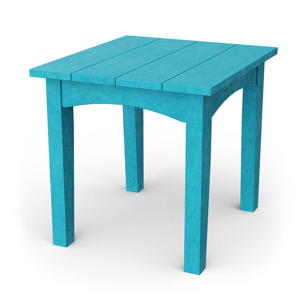 Heritage Aruba Blue HDPE Plastic Outdoor Deep Seating End Table price history on PriceWatchPro