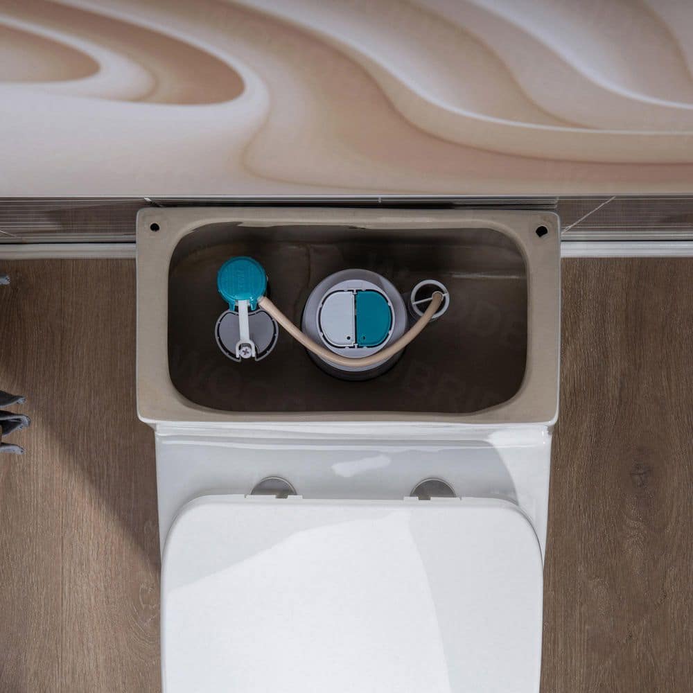 Elongated Wall Mounted Dual Flush High Efficiency Toilet