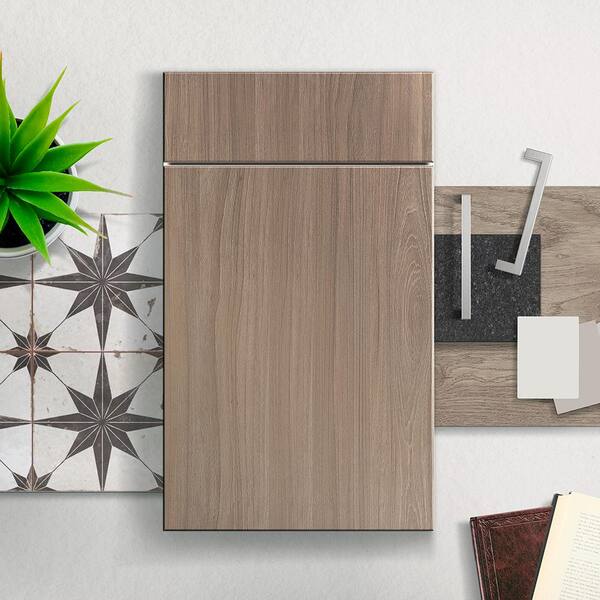 Square Mullion Cabinet Door with Clear Glass - Homecrest