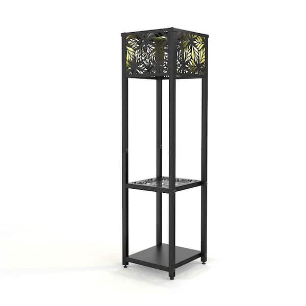 Unbranded Solar Flower Metal Stand Light Hollow Lamp for Garden Yard Home Outdoor