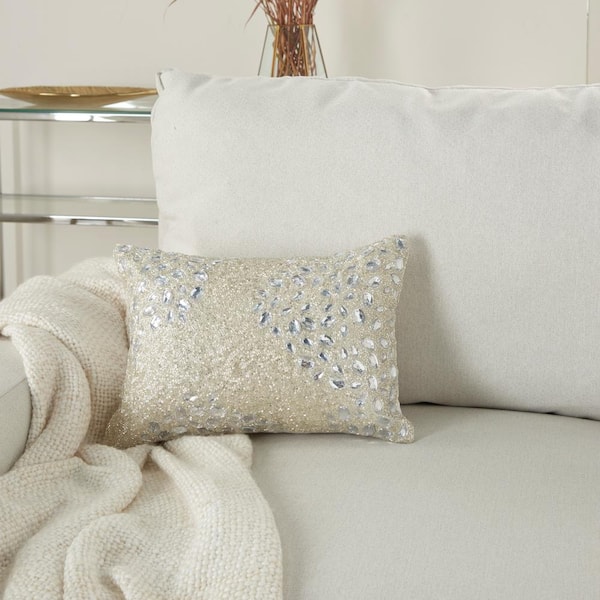Sequins Decorative Pillow, Lush Decor