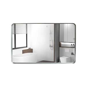 Anky 40 in. W. x 30 in. H Rectangular Framed Wall Mounted Bathroom Vanity Mirror