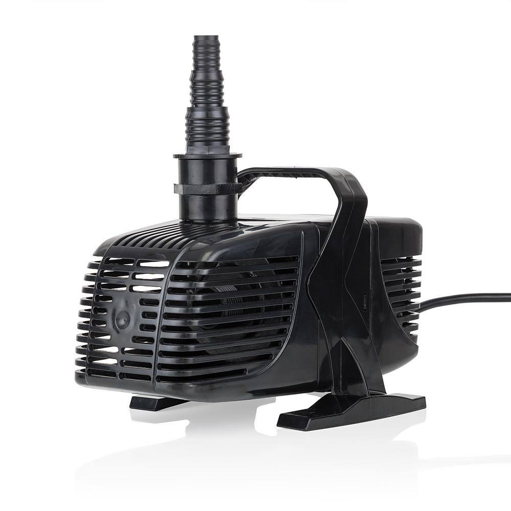 Black Submersible Fountain Pump with 33 ft. Cord