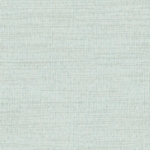 Blue Solitude Teal Distressed Fabric Pre-Pasted Texture Strippable Wallpaper