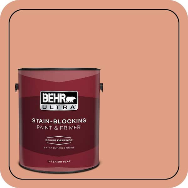 BEHR ULTRA 1 gal. #220D-4 Southwest Stone Extra Durable Flat Interior Paint & Primer