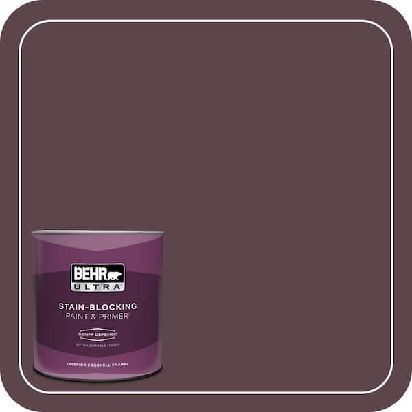 BEHR ULTRA 1 qt. Home Decorators Collection #HDC-CL-07 Dark Berry Extra Durable Eggshell Enamel Interior Paint & Primer