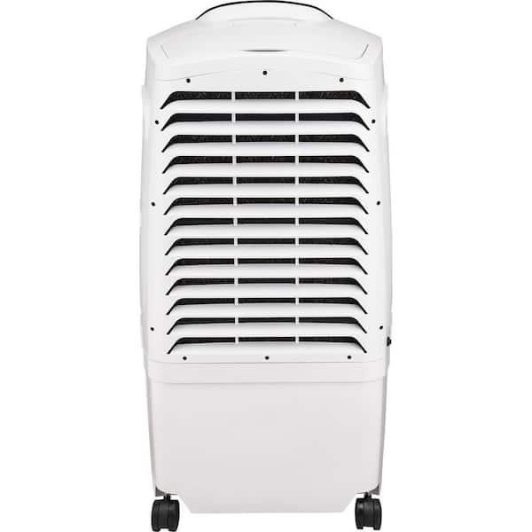 Honeywell 525 CFM 3-Speed Indoor Portable Evaporative Air Cooler with  Remote Control for 320 sq. ft. in White CL30XCWW - The Home Depot