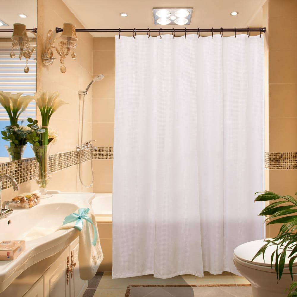 Oil Rubbed Bronze Zinc Alloy Shower Curtain Hooks Set of 12
