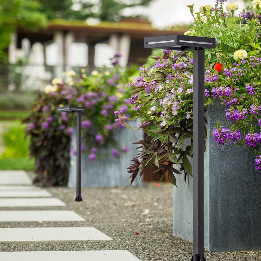Sand Brown Aluminum Low Voltage LED Pathway Light with Stake