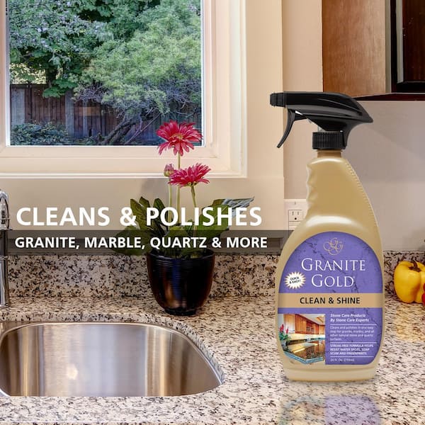 Shine Spray Countertop Cleaner, Laminate Countertop Cleaning And Shining Solution