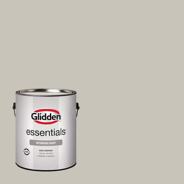 Glidden Essentials 1 gal. PPG0999-2 Rabbit's Ear Semi-Gloss Interior Paint