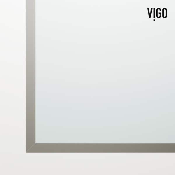 Zenith 34 in. W x 62 in. H Frameless Fixed Tub Screen Door in Stainless Steel with 3/8 in. (10mm) Clear Glass